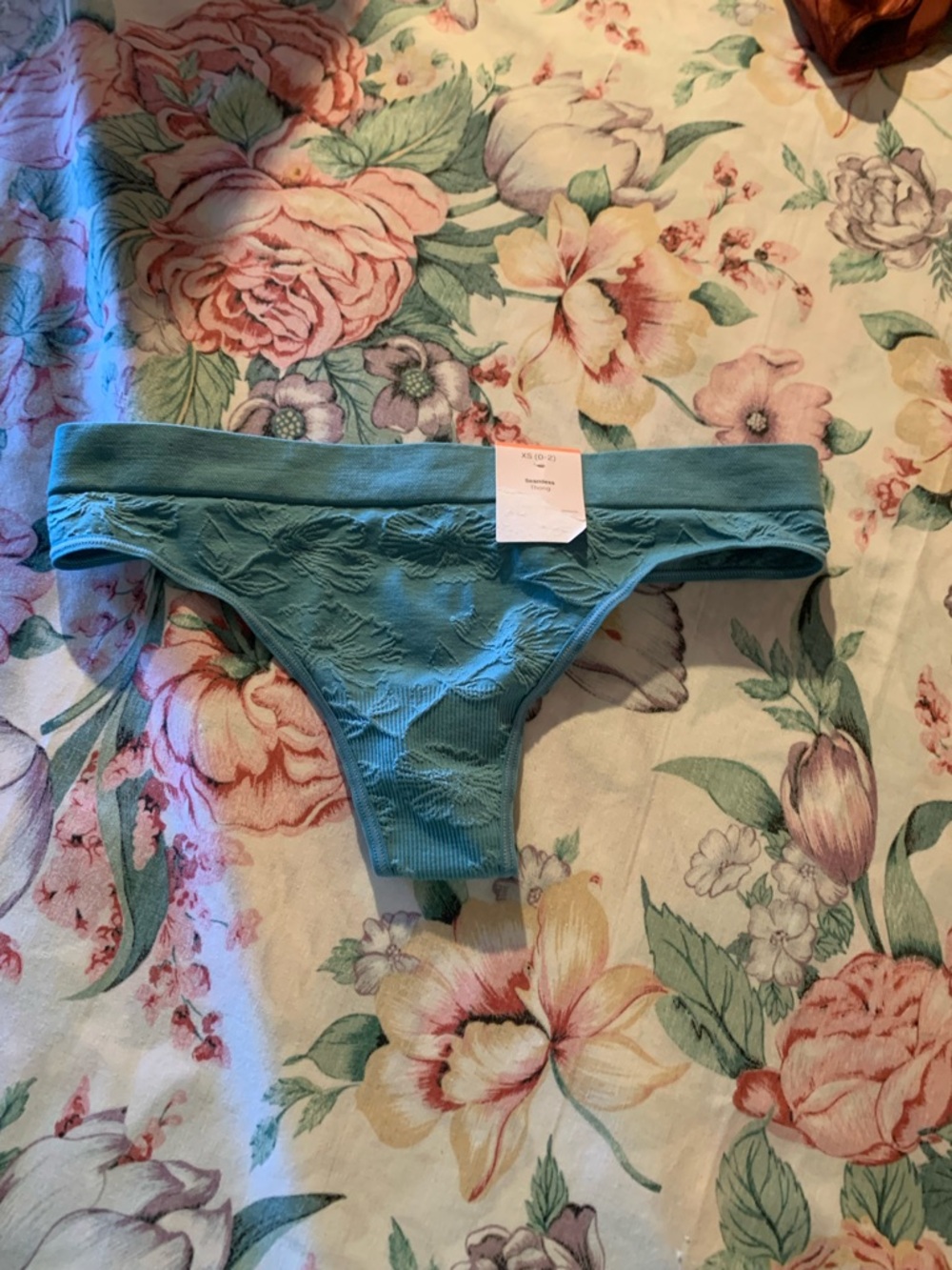 NWT Auden Women’s Teal Thong Size XSmall